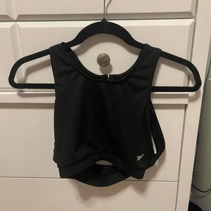 Varsity Back Detail Sports Bra
